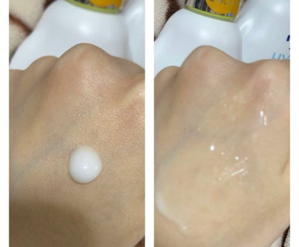 UVカットジェル SPF13PA+/DAISO/日焼け止めジェルを使ったクチコミ(2枚目)