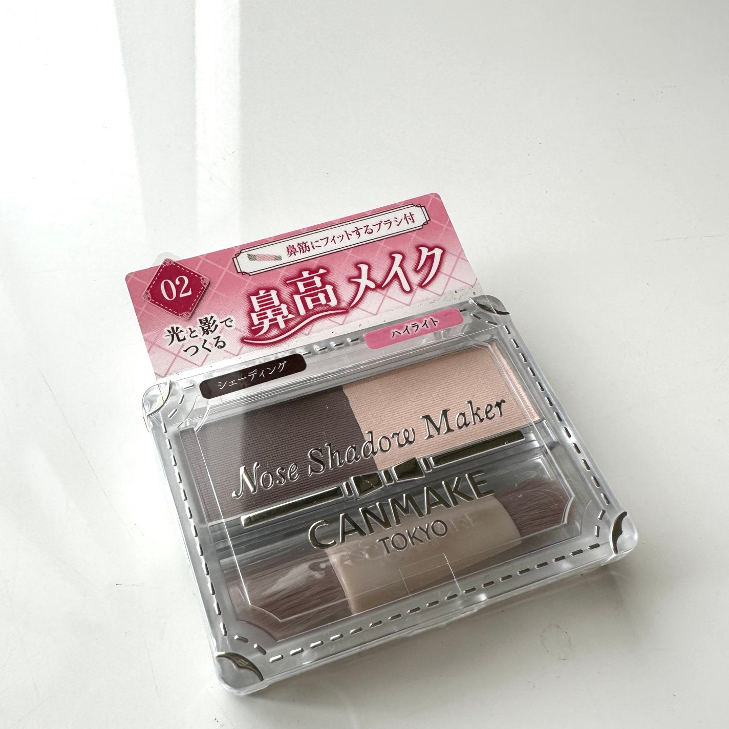 ノーズシャドウメーカー/キャンメイク/ハイライト・シェーディングを使ったクチコミ(2枚目)