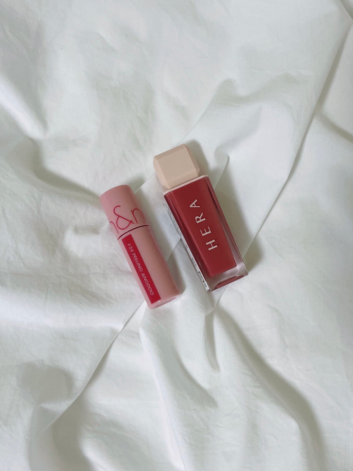 ジューシーラスティングティント/rom&nd/リップティントを使ったクチコミ(2枚目)