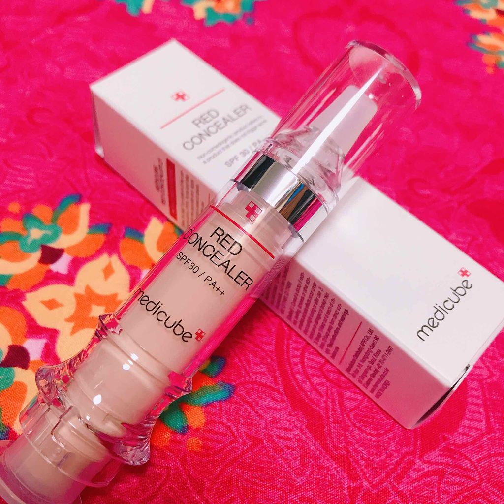 レッドコンシーラー/MEDICUBE/リキッドコンシーラーを使ったクチコミ（1枚目）