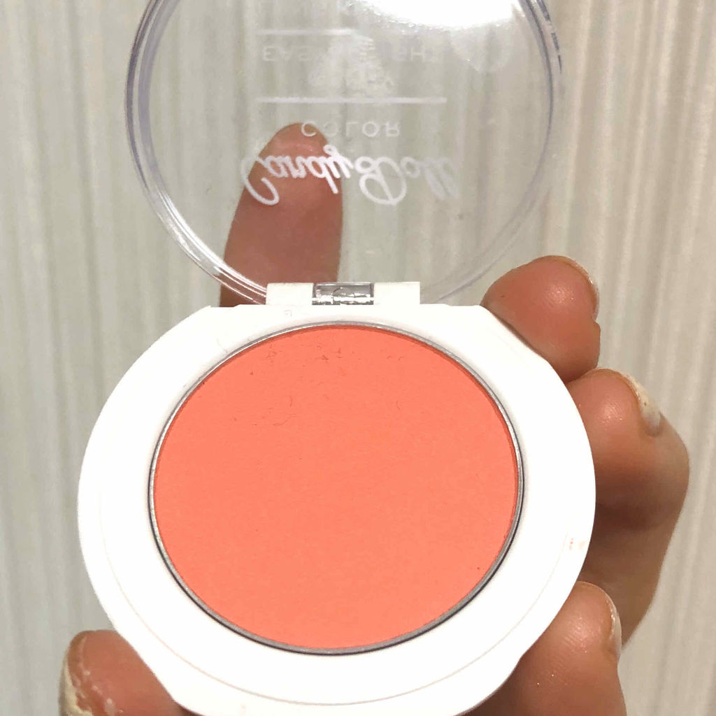 キャンディパウダーチーク アプリコットコーラル/CandyDoll/パウダーチークを使ったクチコミ（2枚目）