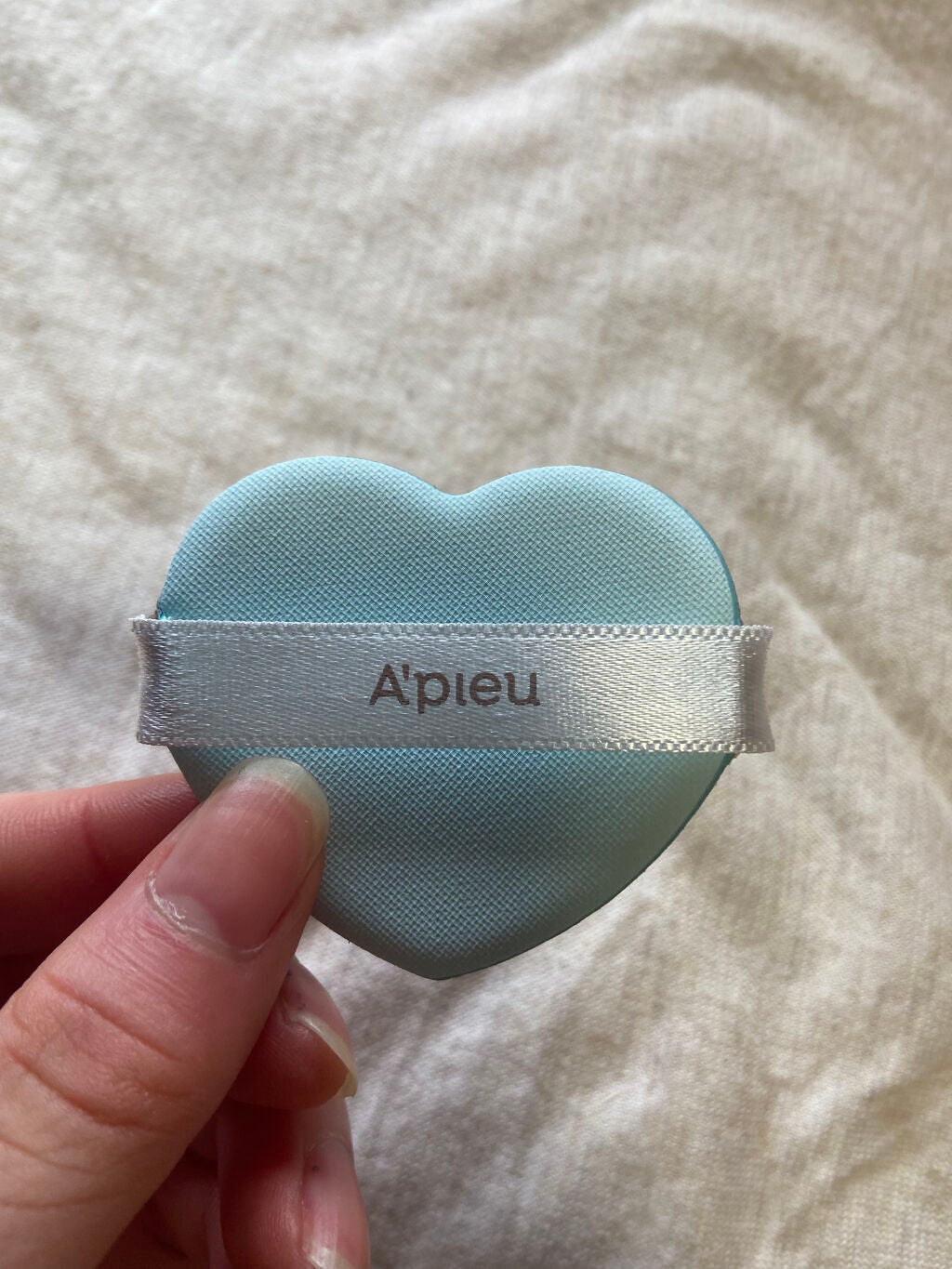 ハートパフ/A’pieu/パフ・スポンジを使ったクチコミ(3枚目)