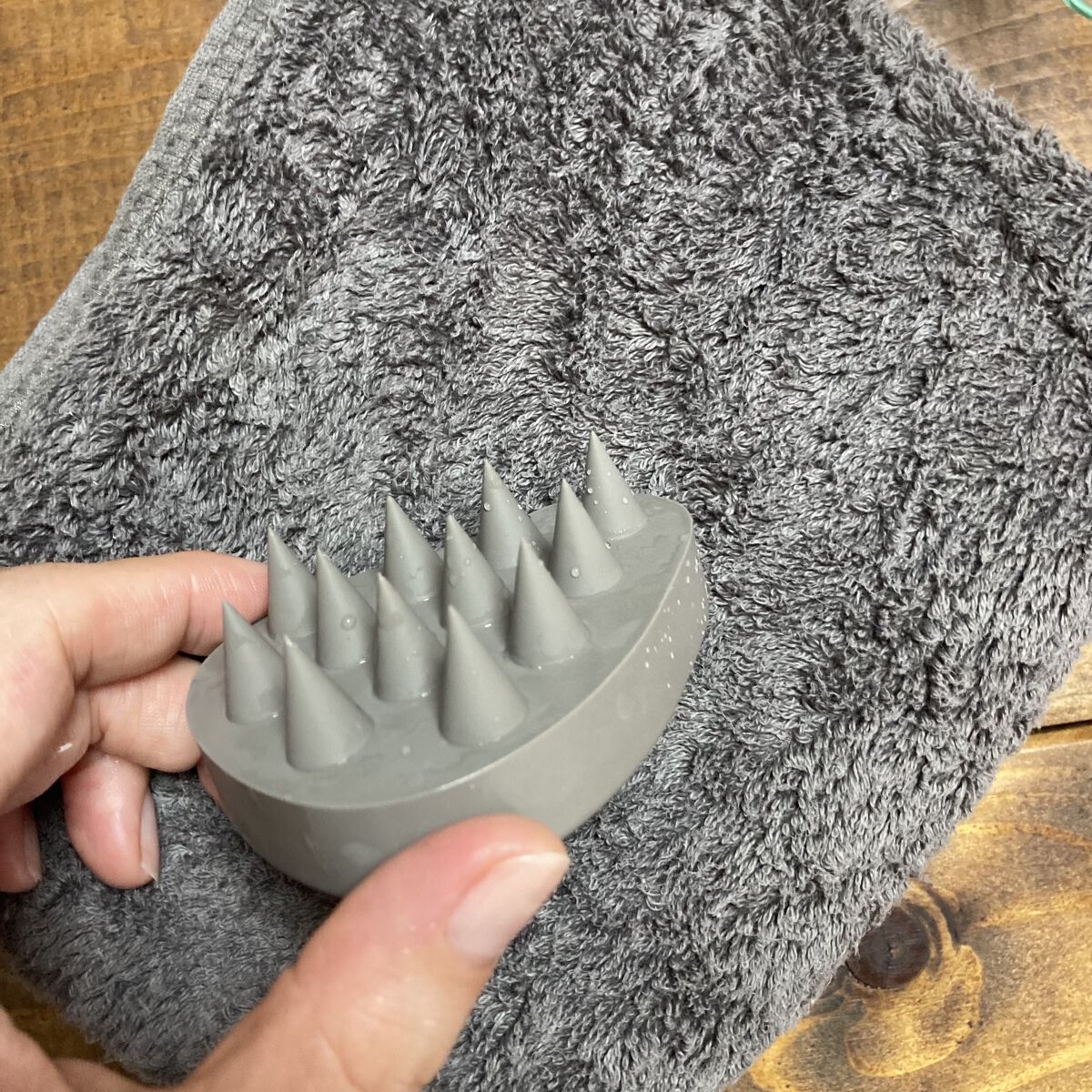 スカルプブラシ/GROW LAB/スカルプブラシを使ったクチコミ（2枚目）