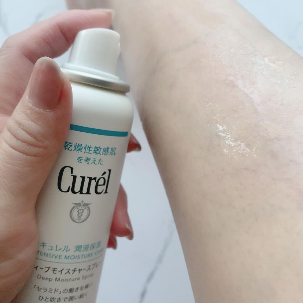 ディープモイスチャースプレー/キュレル/ミスト状化粧水を使ったクチコミ(3枚目)