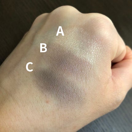 トーンアップアイシャドウ/CEZANNE/アイシャドウパレットを使ったクチコミ(3枚目)