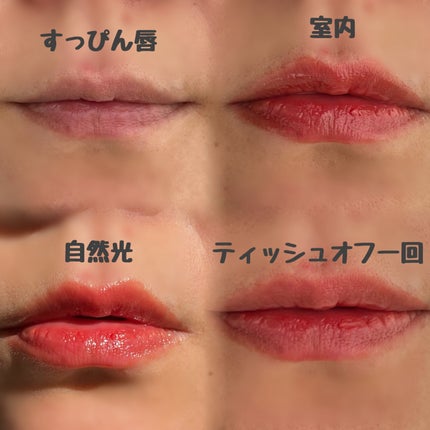 ウォーターリズムグロウティント/TIRTIR(ティルティル)/リップティントを使ったクチコミ(3枚目)