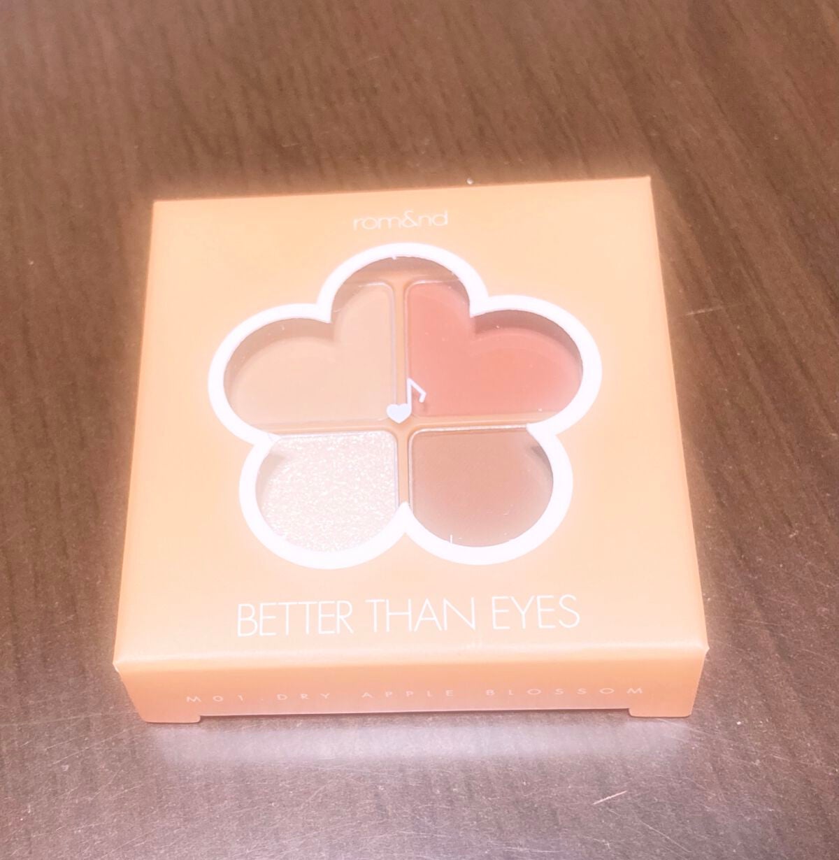 ベターザンアイズ ミュージックシリーズ/rom&nd/アイシャドウパレットを使ったクチコミ(1枚目)