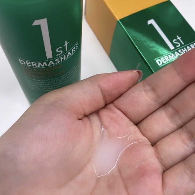 ファーストシカペプチドスージングクリームトナー/DERMASHARE/化粧水を使ったクチコミ（1枚目）