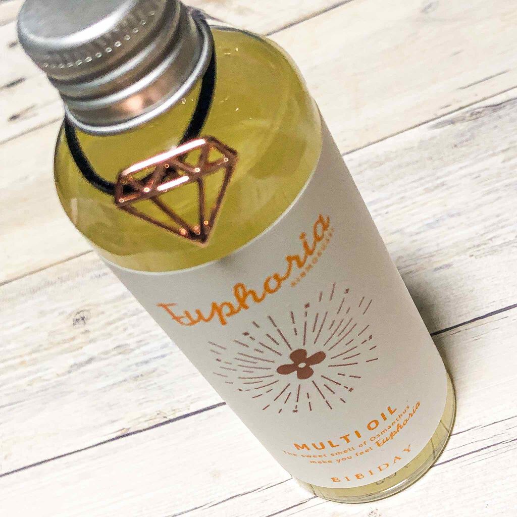 ユーフォリア・キンモクセイ マルチオイル/BIBIDAY/ヘアオイルを使ったクチコミ(2枚目)