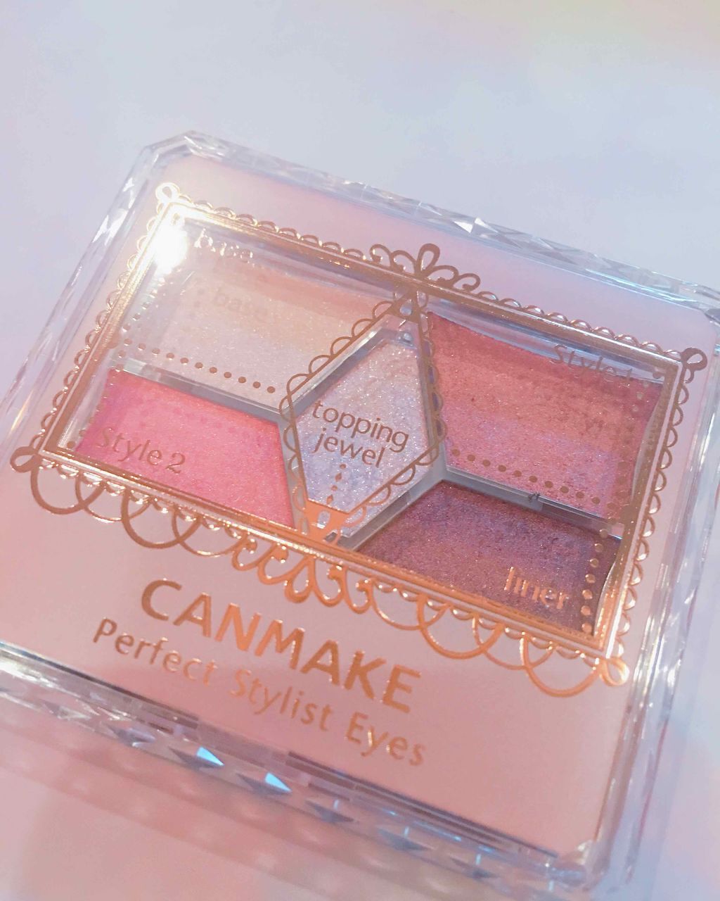 【旧品】パーフェクトスタイリストアイズ/キャンメイク/アイシャドウパレットを使ったクチコミ（1枚目）