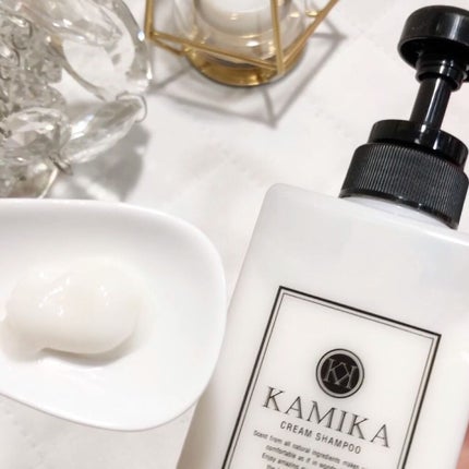 黒髪クリームシャンプー/KAMIKA/シャンプー・コンディショナーを使ったクチコミ(2枚目)