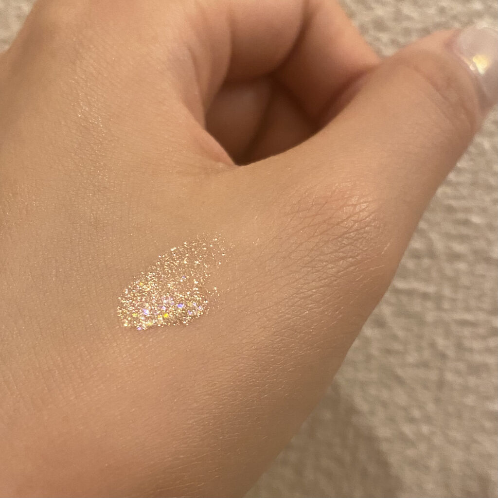 リキッド グリッター シャドウ/rom&nd/グリッターを使ったクチコミ（2枚目）