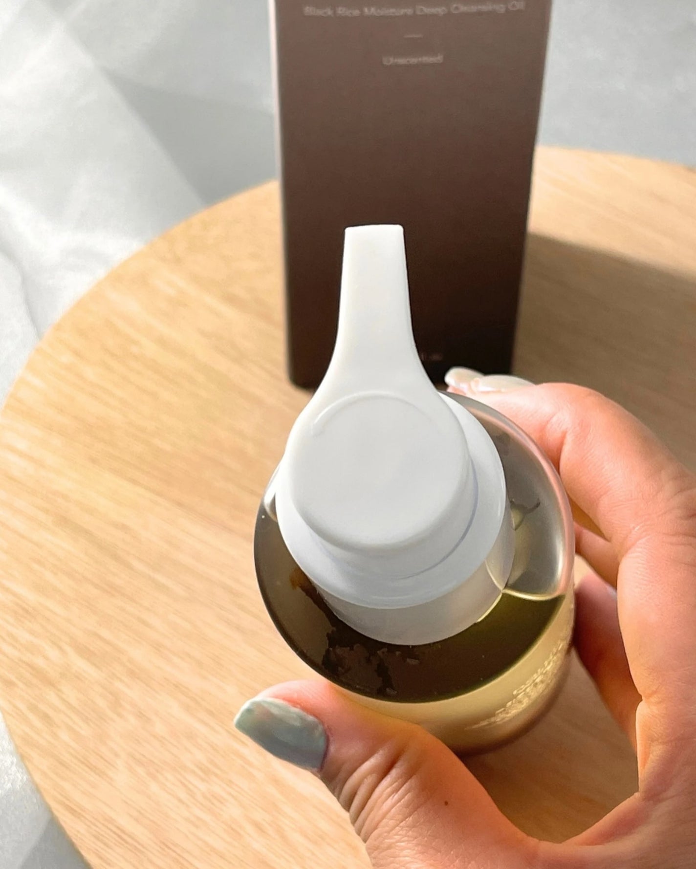 ブラックライス モイスチャー ディープクレンジングオイル/haruharu wonder/オイルクレンジングを使ったクチコミ(3枚目)