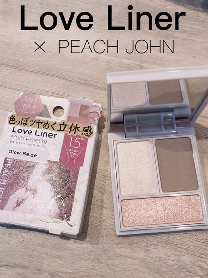 マルチパレット PJデザイン<アイカラー&チーク>/ラブ・ライナー/マルチパレットを使ったクチコミ(1枚目)