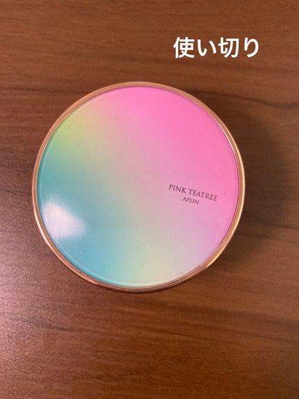 ピンクティーツリーカバークッション/APLIN/クッションファンデーションを使ったクチコミ(1枚目)