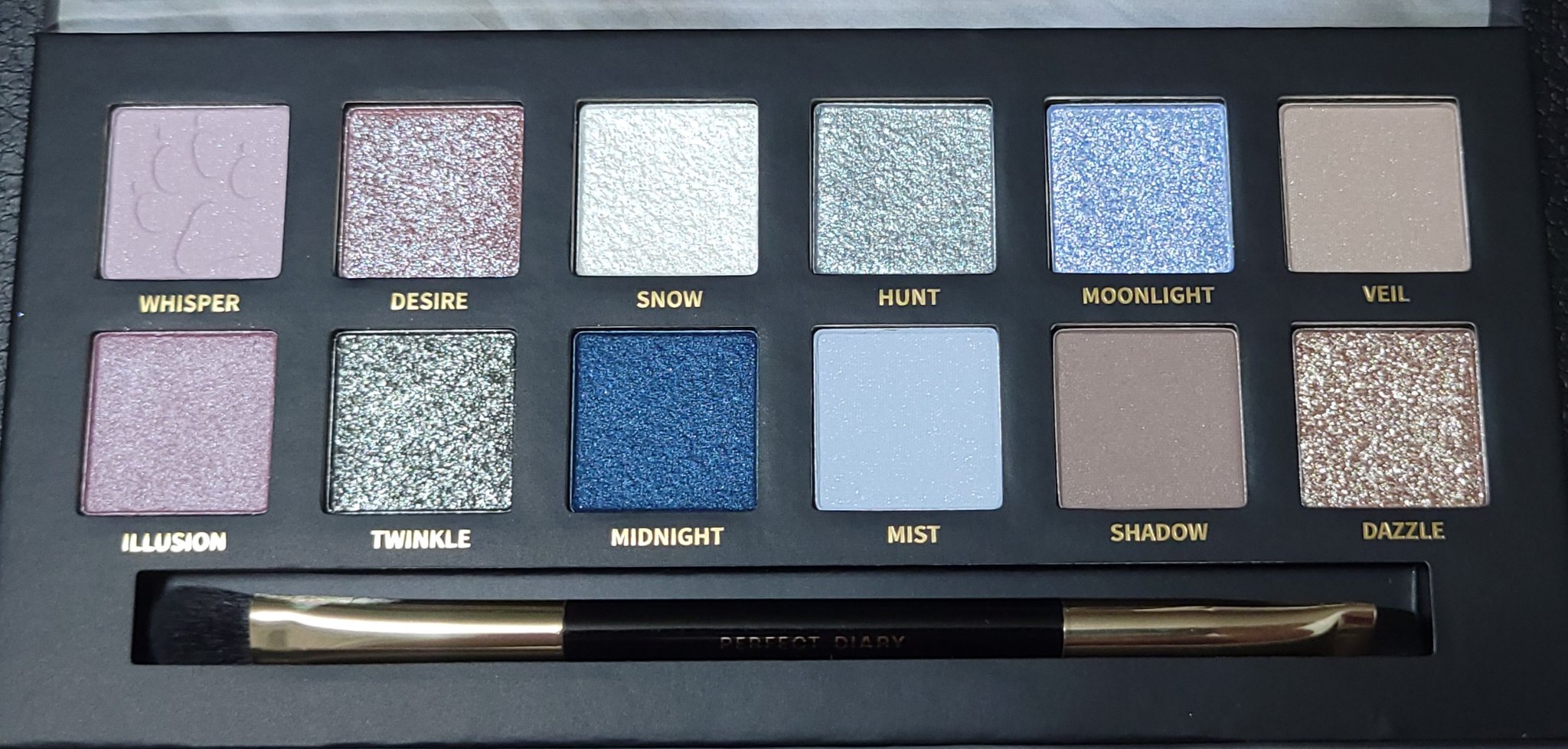 エクスプローラ12色 動物アイシャドウパレット/PERFECT DIARY/アイシャドウパレットを使ったクチコミ（2枚目）