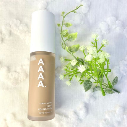 リキッドファンデーション/AAAA./クリーム・エマルジョンファンデーションを使ったクチコミ(1枚目)