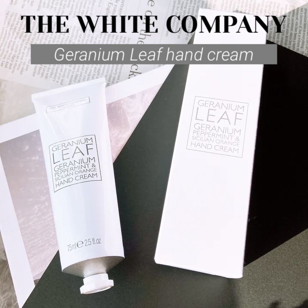 Geranium Leaf hand cream/The White Company/ハンドクリームを使ったクチコミ（1枚目）