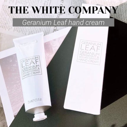 Geranium Leaf hand cream/The White Company/ハンドクリームを使ったクチコミ(1枚目)