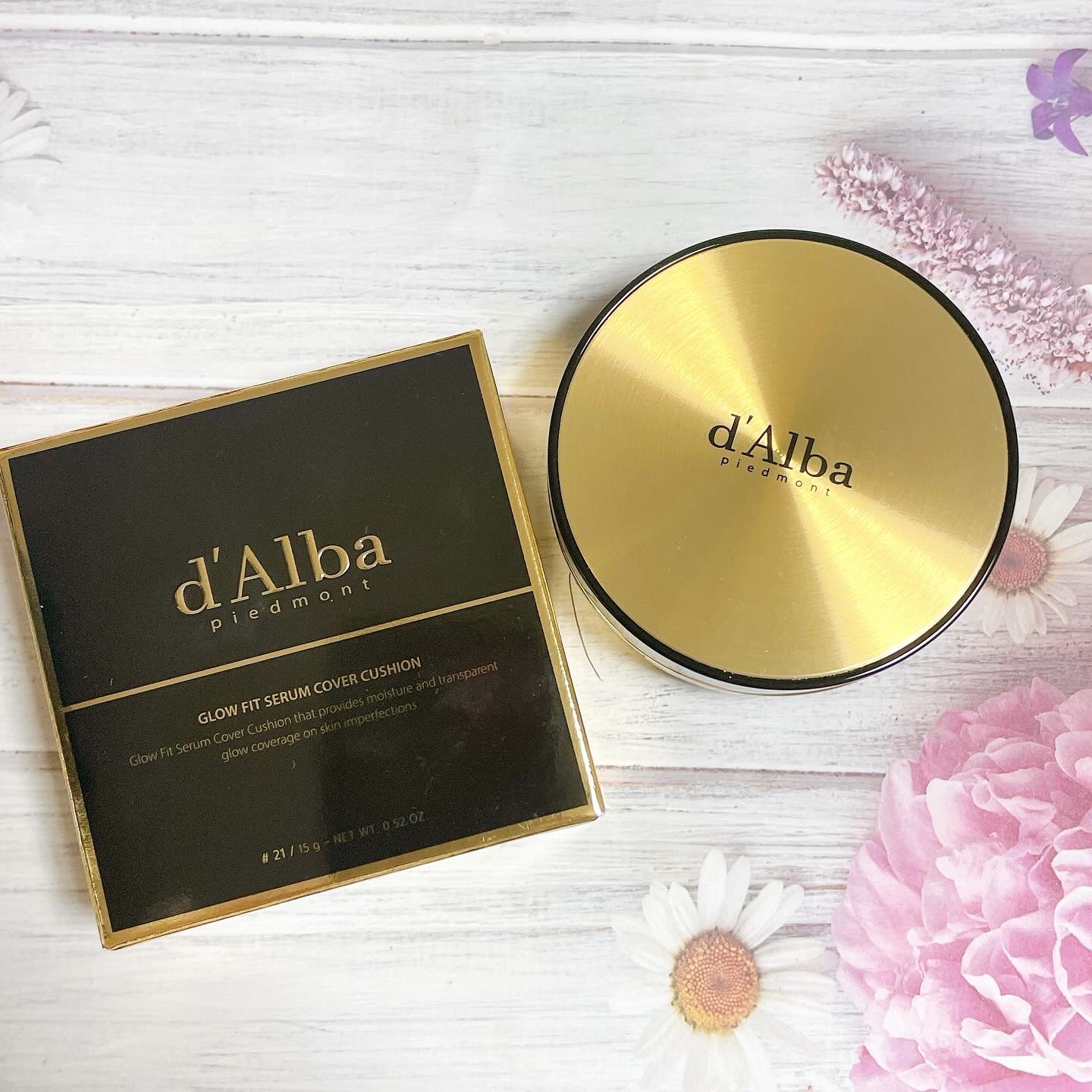 グロウフィットセラムカバークッション/ダルバ/クッションファンデーションを使ったクチコミ（1枚目）