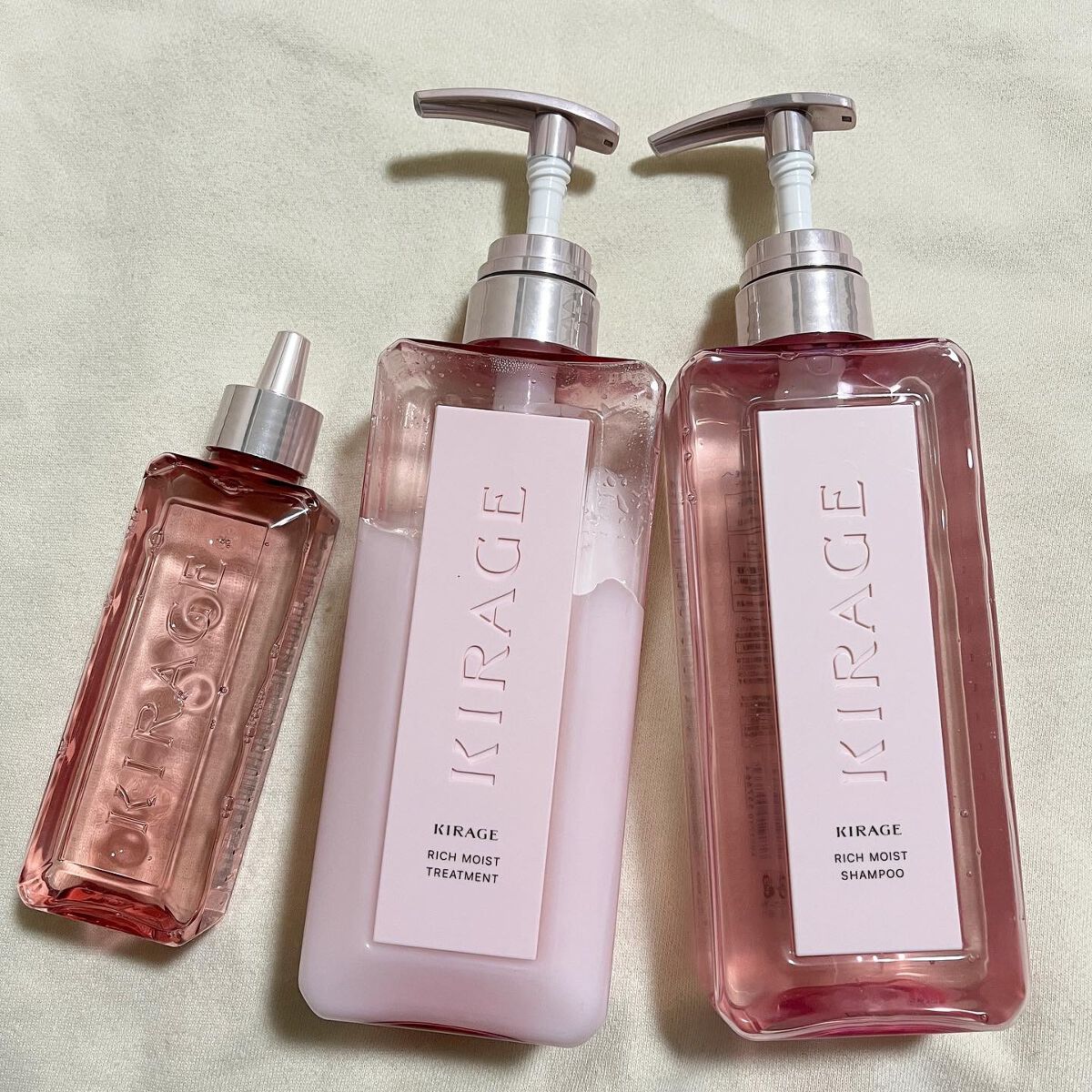 リッチモイスト シャンプー/ヘアトリートメント/キラージュ/市販シャンプーを使ったクチコミ(1枚目)