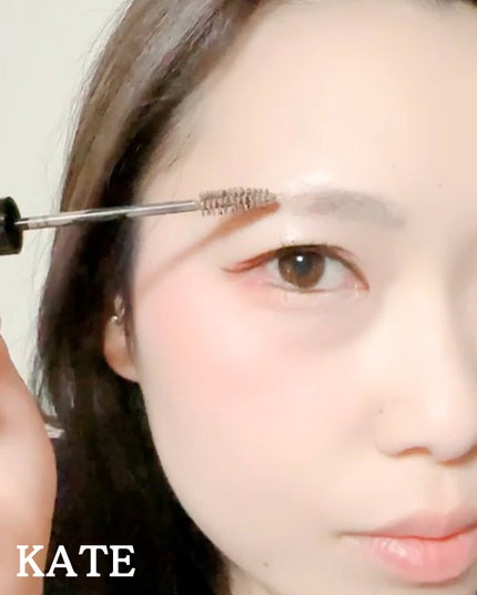 ケイト デザイニングアイブロウ3D/KATE/パウダーアイブロウを使ったクチコミ(4枚目)