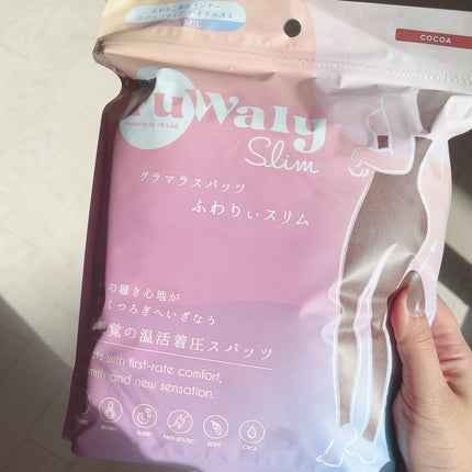 FuWaly Slim スパッツタイプ/グラマラスパッツシリーズ/着圧ソックス・レギンスを使ったクチコミ(2枚目)