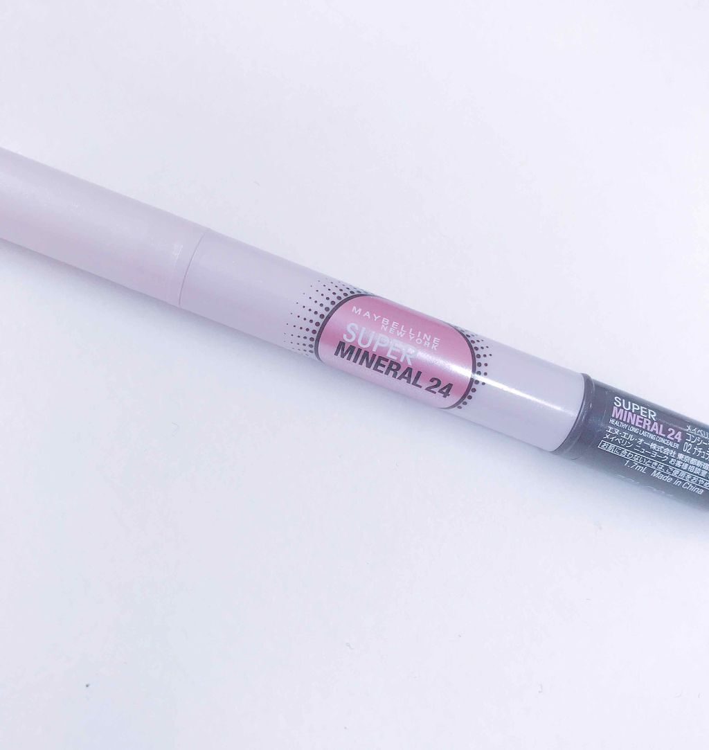 スーパー ミネラル コンシーラー ロングキープ/MAYBELLINE NEW YORK/リキッドコンシーラーを使ったクチコミ(1枚目)