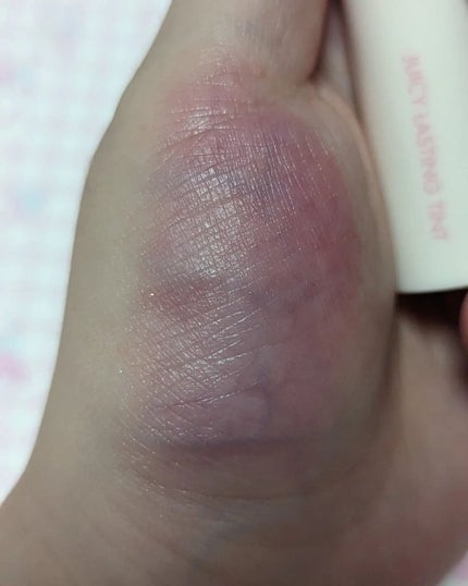 ジューシーラスティングティント/rom&nd/リップティントを使ったクチコミ(5枚目)