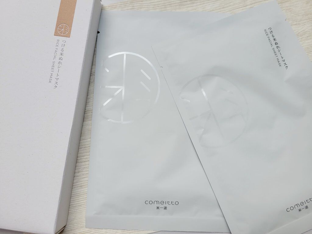 つける米ぬかシートマスク 25ml*5ea/米一途/シートマスク・パックを使ったクチコミ（1枚目）