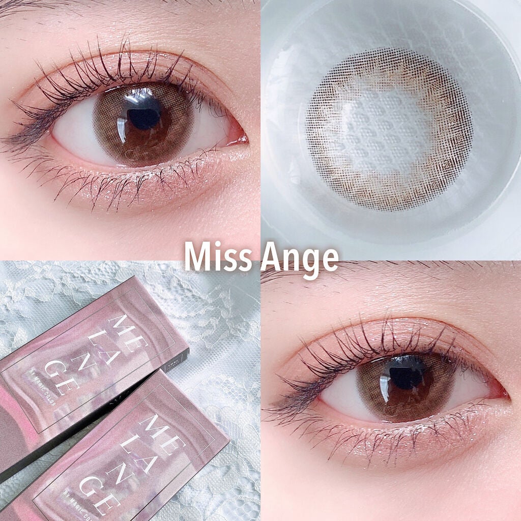 MELANGE 1day/MELANGE BY MAGICCOLOR/ワンデー(1DAY)カラコンを使ったクチコミ(3枚目)