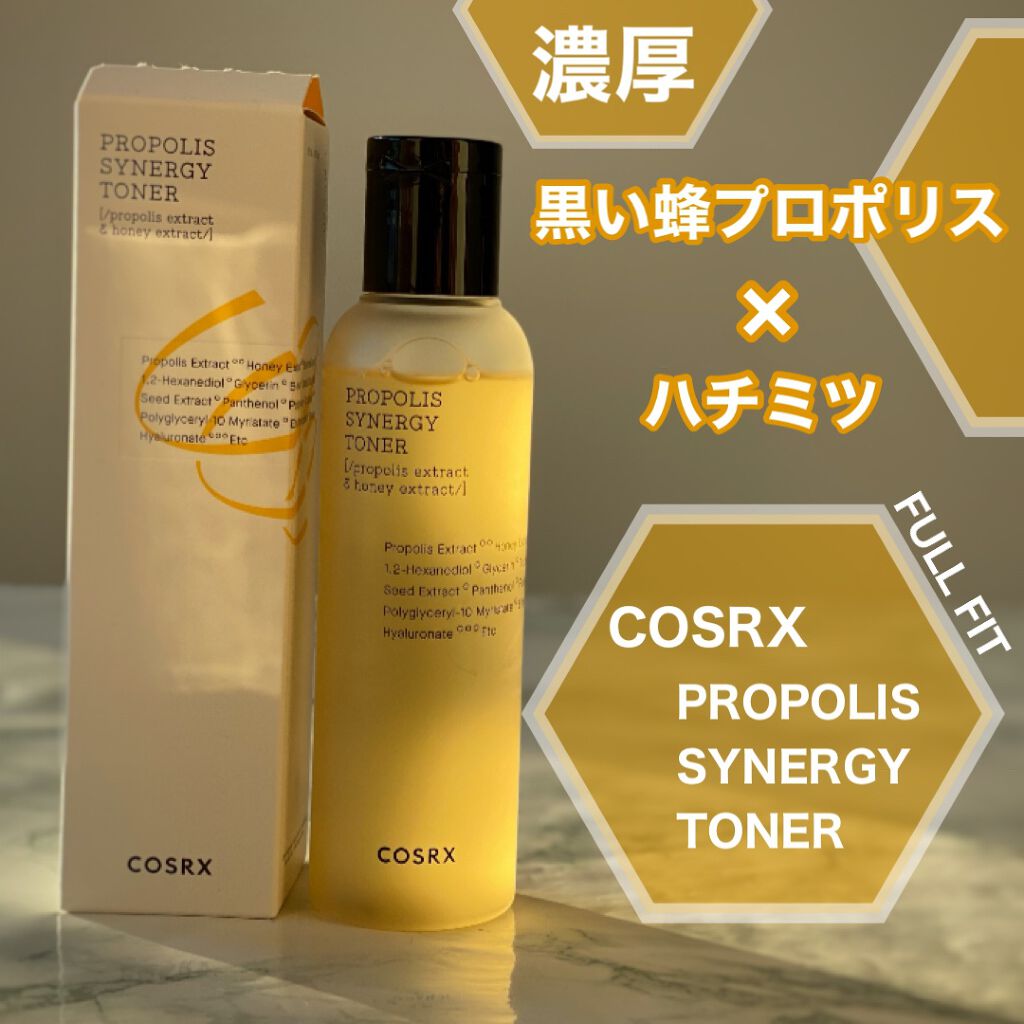 フルフィットプロポリスシナジートナー/COSRX/化粧水を使ったクチコミ(1枚目)