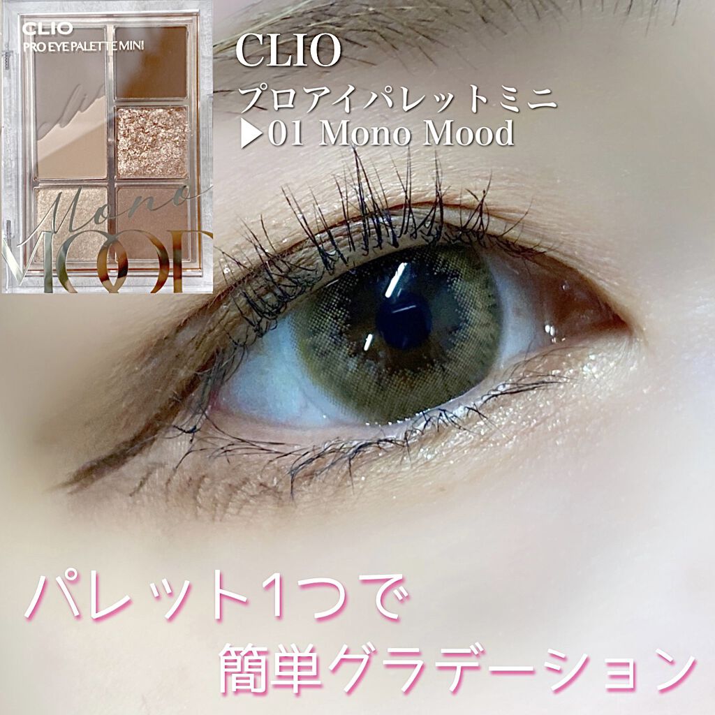 プロ アイパレット ミニ/CLIO/アイシャドウパレットを使ったクチコミ（1枚目）