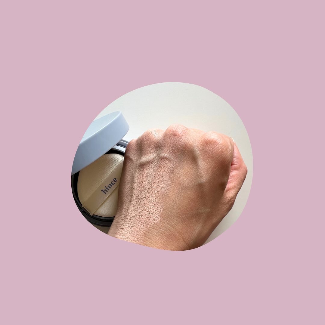 セカンドスキンメッシュマットクッション/hince/クッションファンデーションを使ったクチコミ（2枚目）