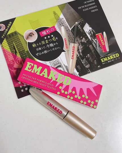 EMAKED(エマーキット)/水橋保寿堂製薬/まつげ美容液を使ったクチコミ(1枚目)