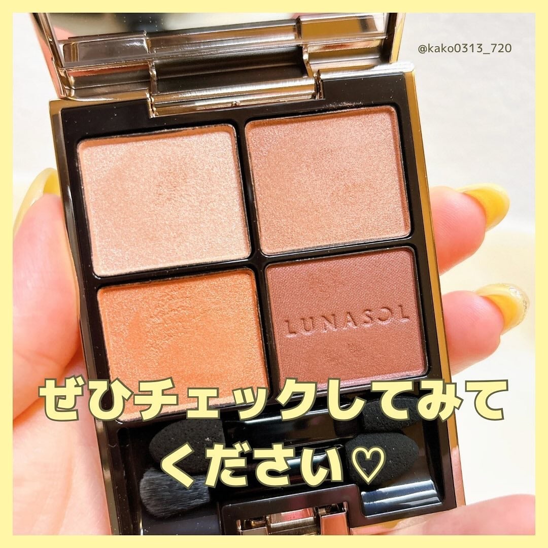 アイカラーレーション/LUNASOL/アイシャドウパレットを使ったクチコミ(6枚目)