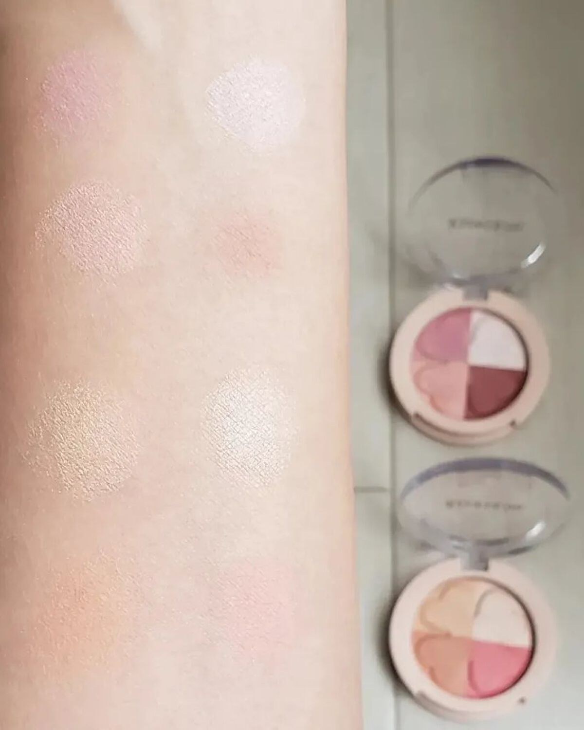 グロウパウダーチーク/Kirei&co./パウダーチークを使ったクチコミ(7枚目)