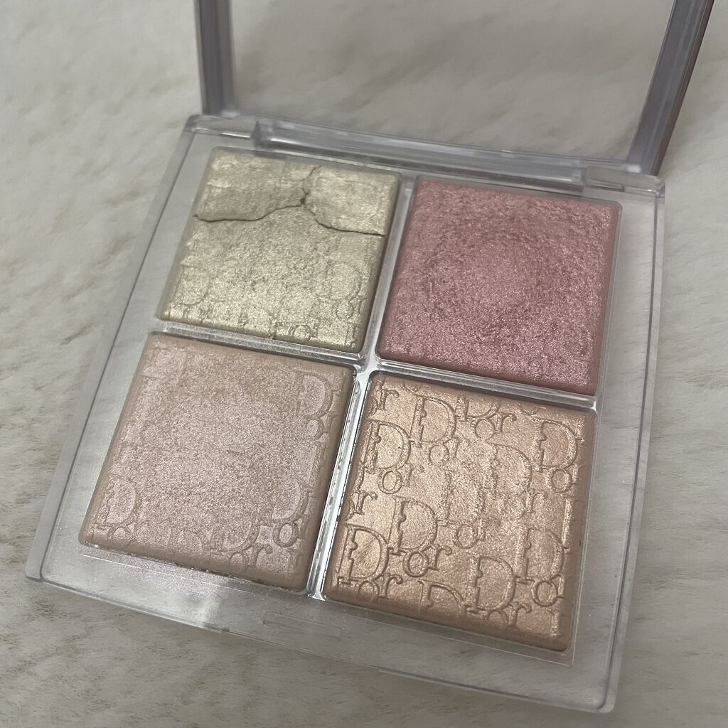 ディオール バックステージ フェイス グロウ パレット/Dior/ハイライトを使ったクチコミ（3枚目）