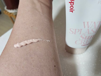 ウォータースプラッシュサンクリーム セラミド/espoir/日焼け止めクリームを使ったクチコミ(2枚目)