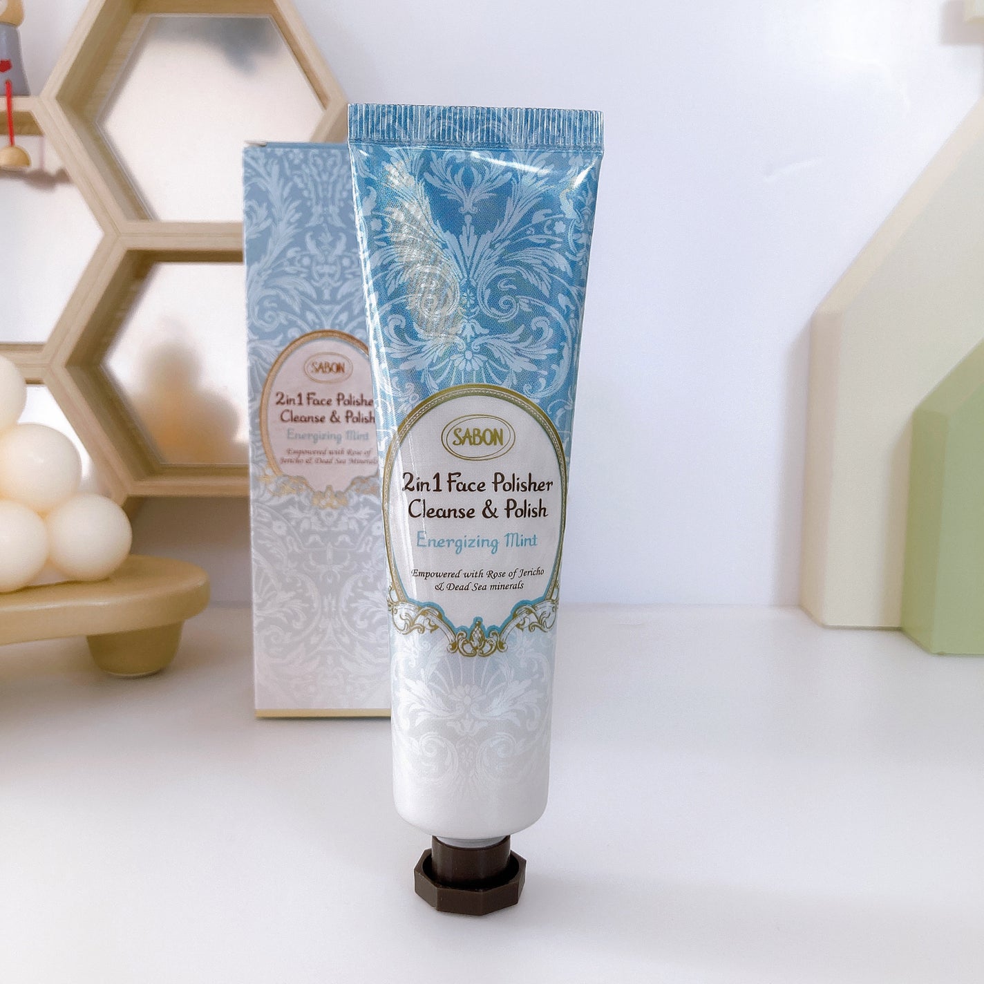 フェイスポリッシャー リフレッシング(ミント)/SABON/スクラブ・ゴマージュを使ったクチコミ(6枚目)