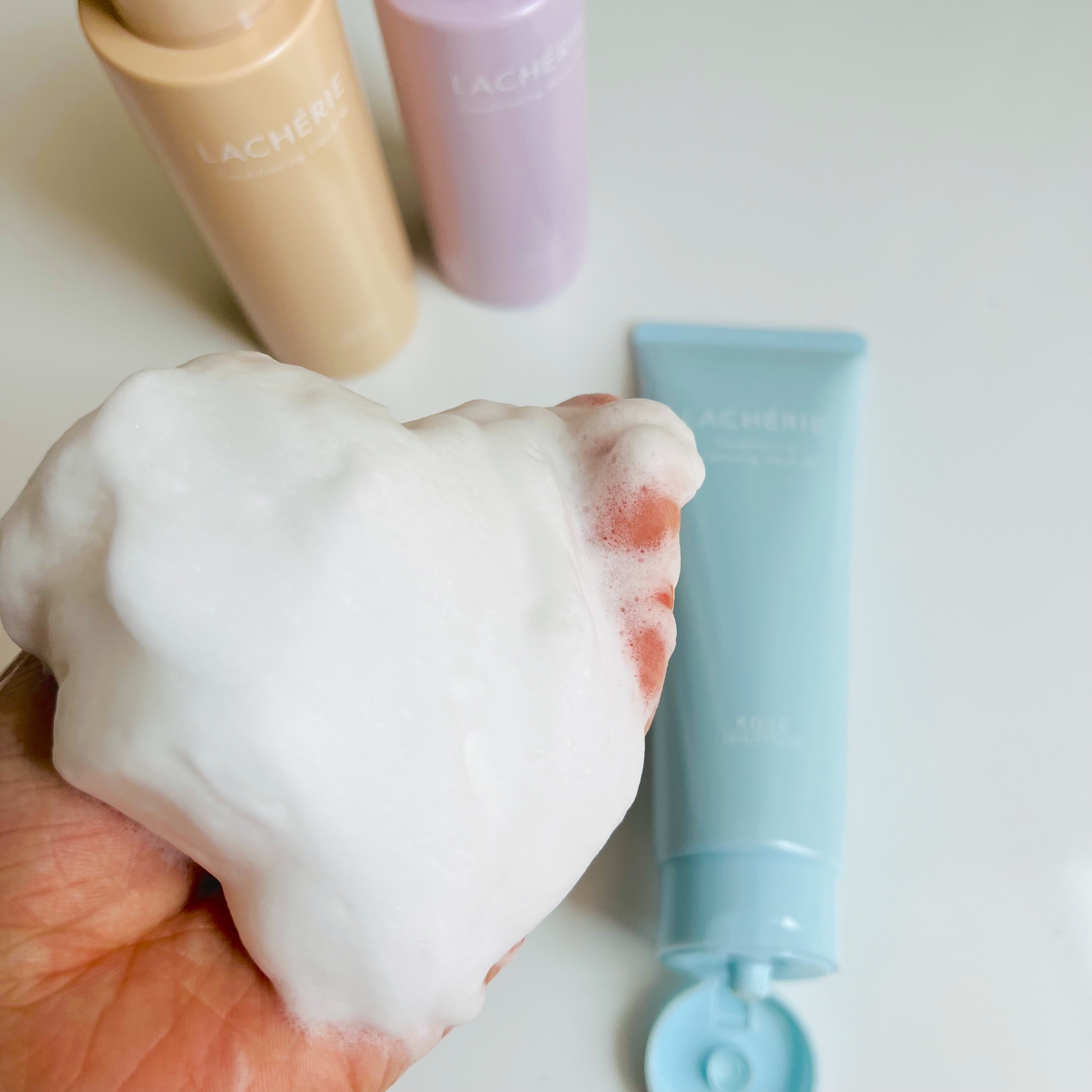 コンディショニングクレンジングウォッシュM./ラシェリエ/洗顔フォームを使ったクチコミ（3枚目）