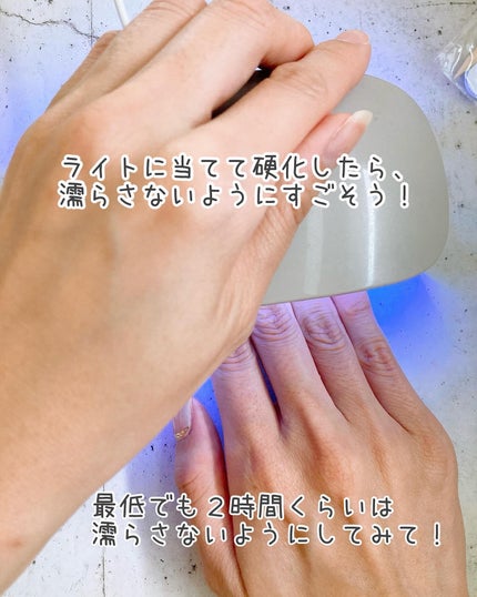 セミキュアジェルネイル(ハンド)/ohora/ネイルシールを使ったクチコミ(6枚目)