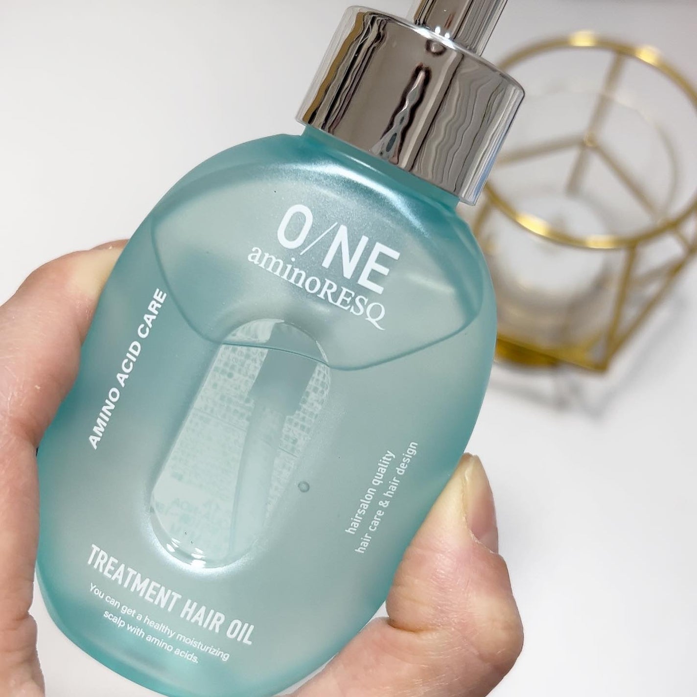 ワン アミノレスキュー トリートメントヘアオイル/アミノレスキュー/ヘアオイルを使ったクチコミ(4枚目)