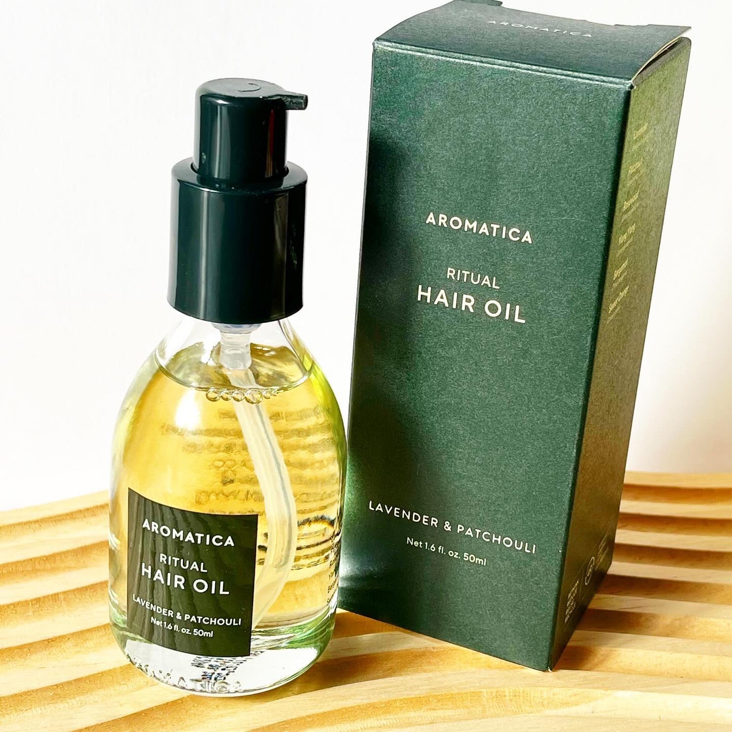 リチュアルヘアオイルラベンダー&パチョリ/AROMATICA/ヘアオイルを使ったクチコミ(6枚目)