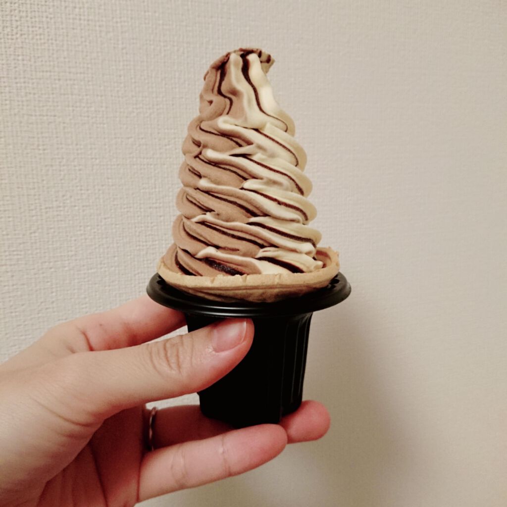 SUNAO チョコ&バニラソフト/グリコ/低糖質食品を使ったクチコミ(2枚目)