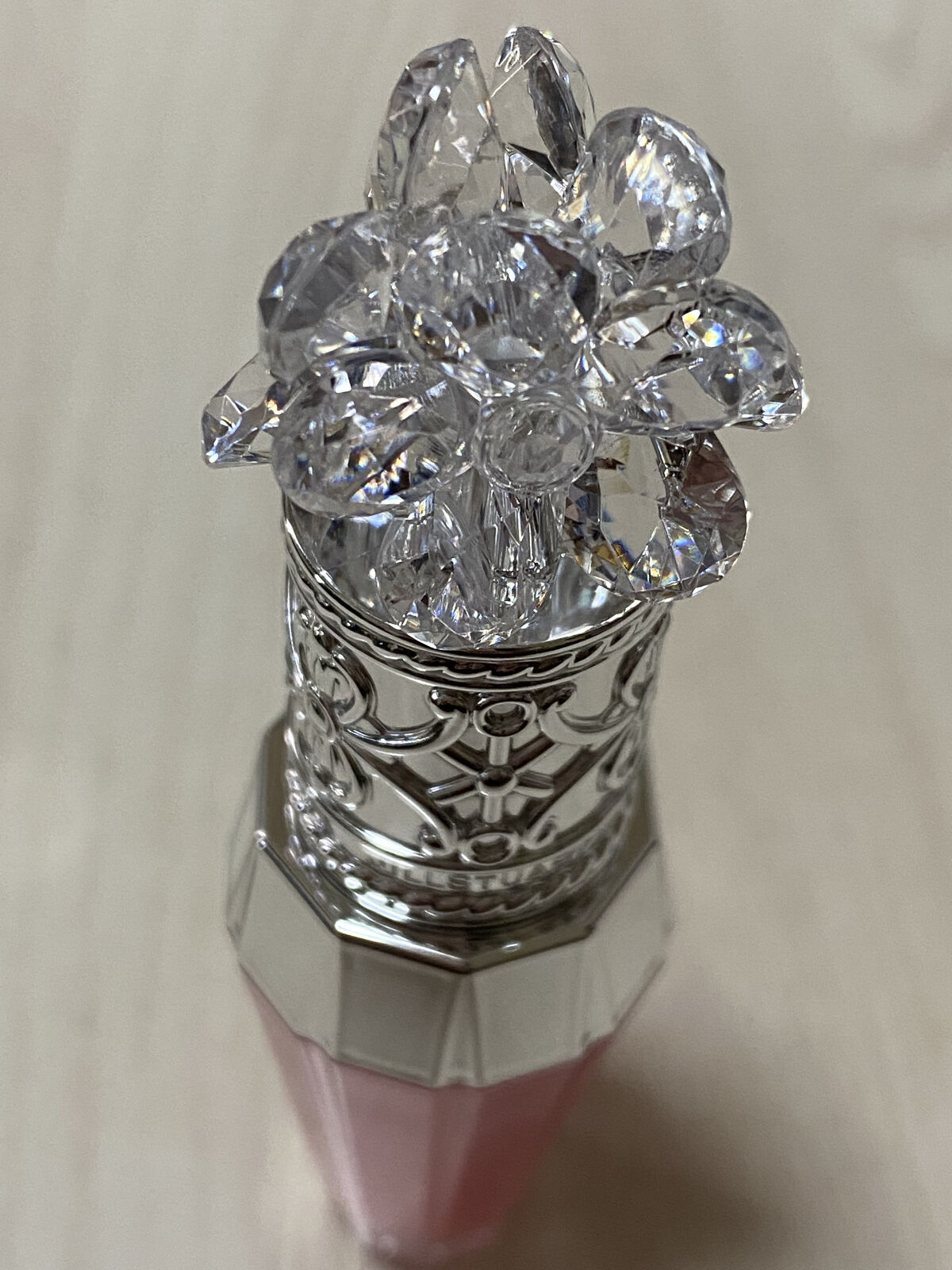ジルスチュアート　クリスタルブルーム　リップブーケ セラム 101 gardenia sparkle（限定色）/JILL STUART/リッププランパーを使ったクチコミ（3枚目）