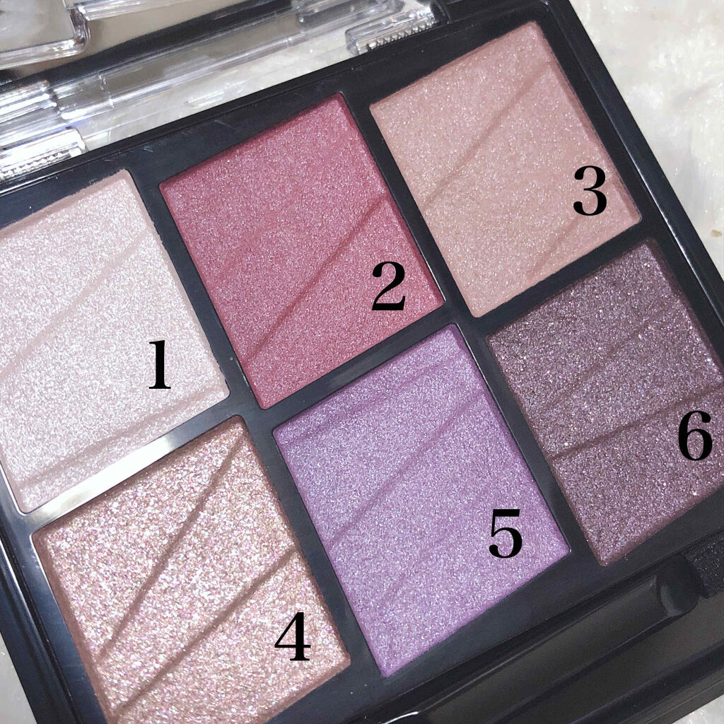 トーンディメンショナルパレット EX-2 パープルブラウン系/KATE/メイクアップキットを使ったクチコミ（2枚目）