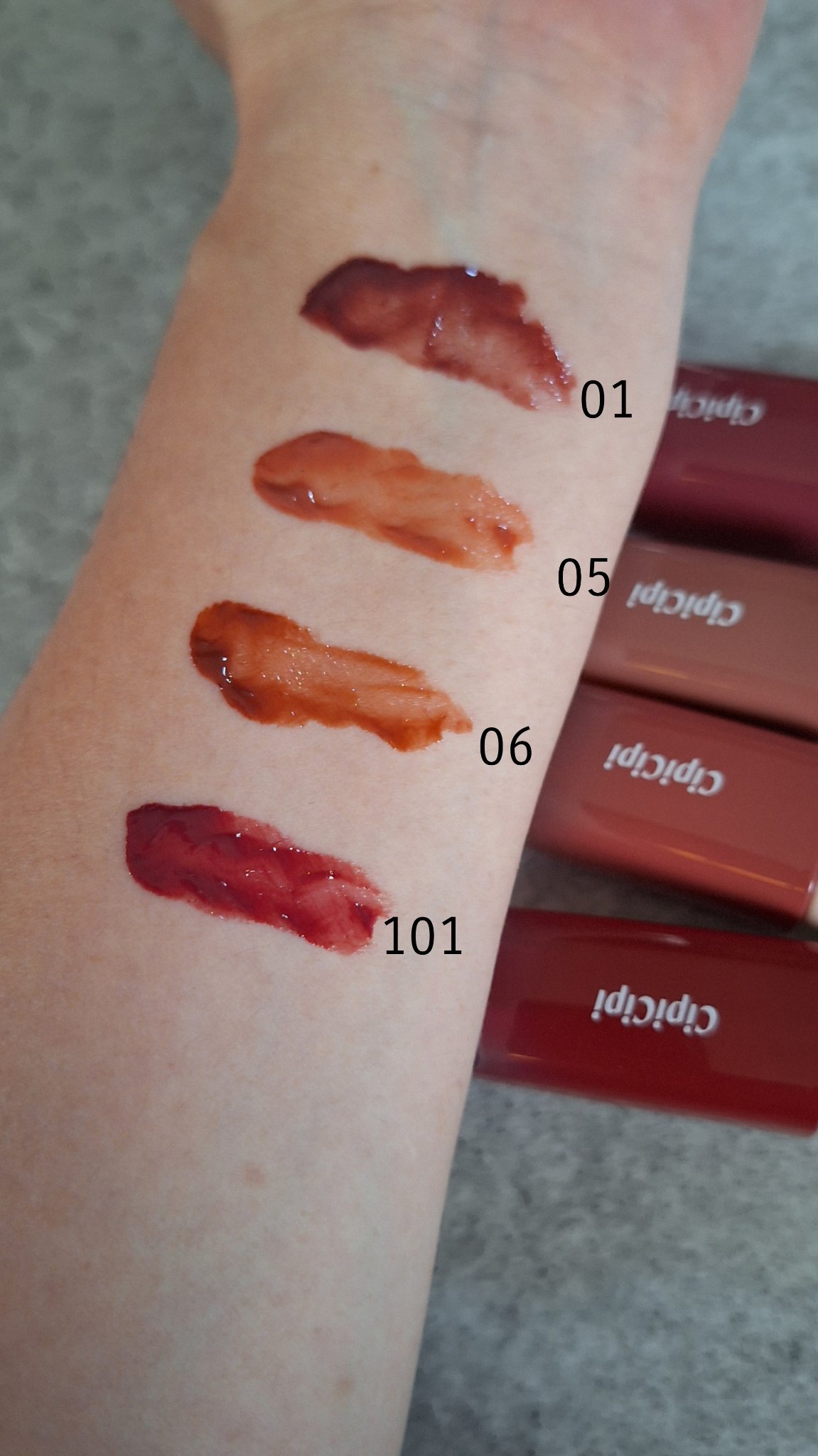 デューイフィルムティント/CipiCipi/リップティントを使ったクチコミ（2枚目）