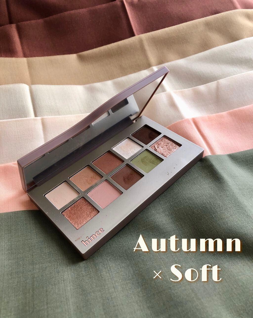 ニューデップスアイシャドウパレット/hince/アイシャドウパレットを使ったクチコミ(1枚目)