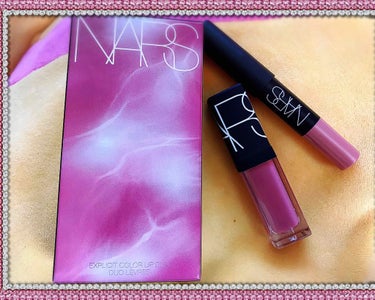 エクスプリシットカラー リップデュオ/NARS/口紅を使ったクチコミ（1枚目）